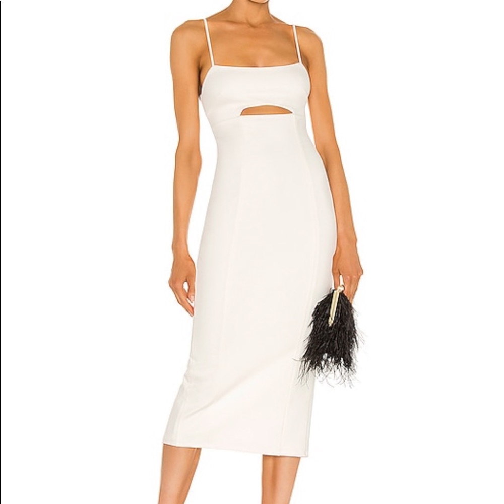 Enzo midi dress h:ours NWOT